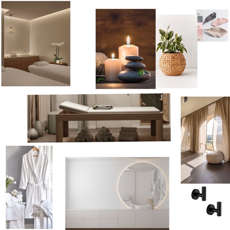 Massage room Mood Board by Sebi on Style Sourcebook