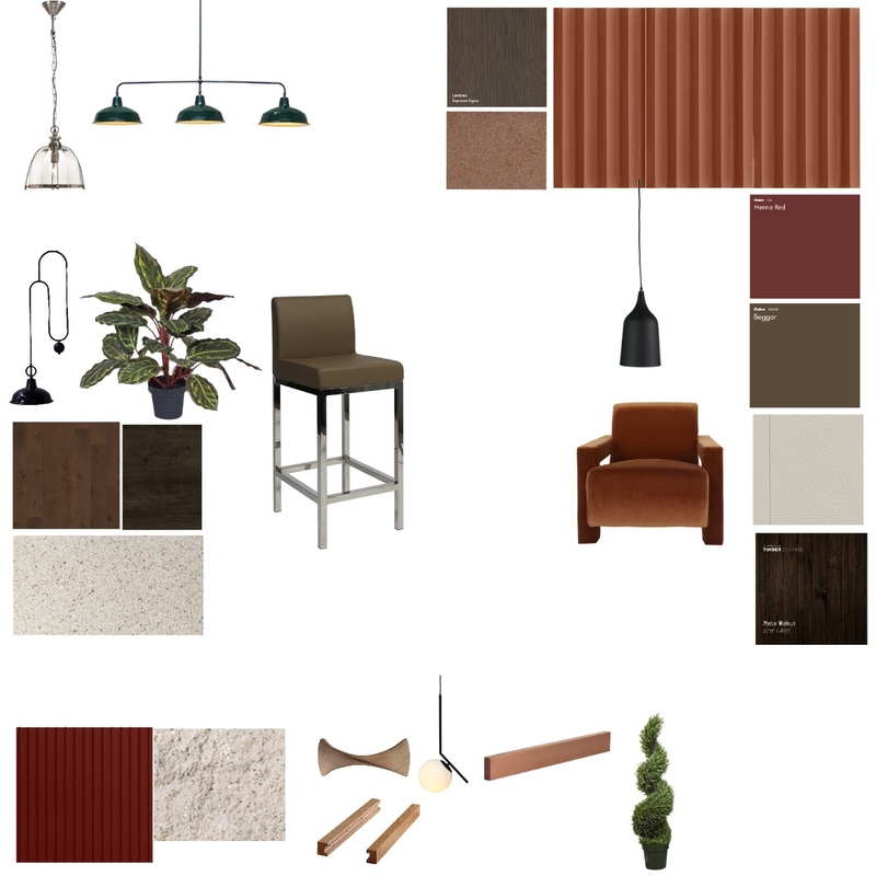 red and wine and wood Mood Board by lyng on Style Sourcebook