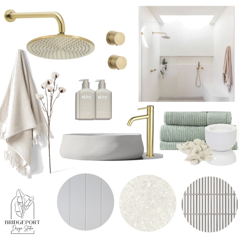 Coastal Bathroom Moodboard\ Mood Board by Bridgeport Design Studio on Style Sourcebook