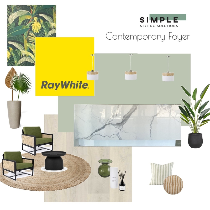 Ray White Entry - Contemporary Mood Board by Simplestyling on Style Sourcebook