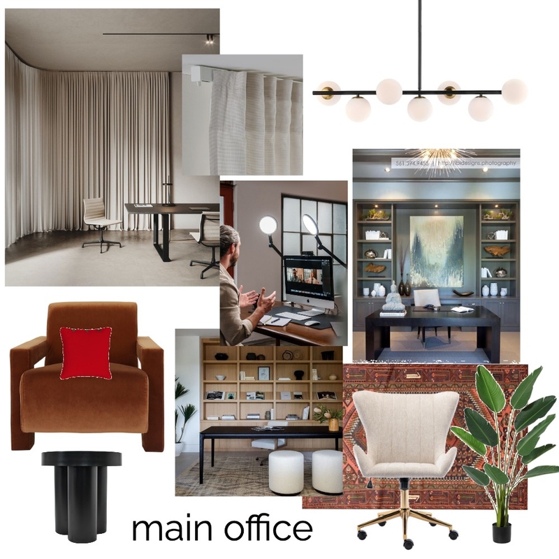 Main Office Mood Board by Larmour on Style Sourcebook