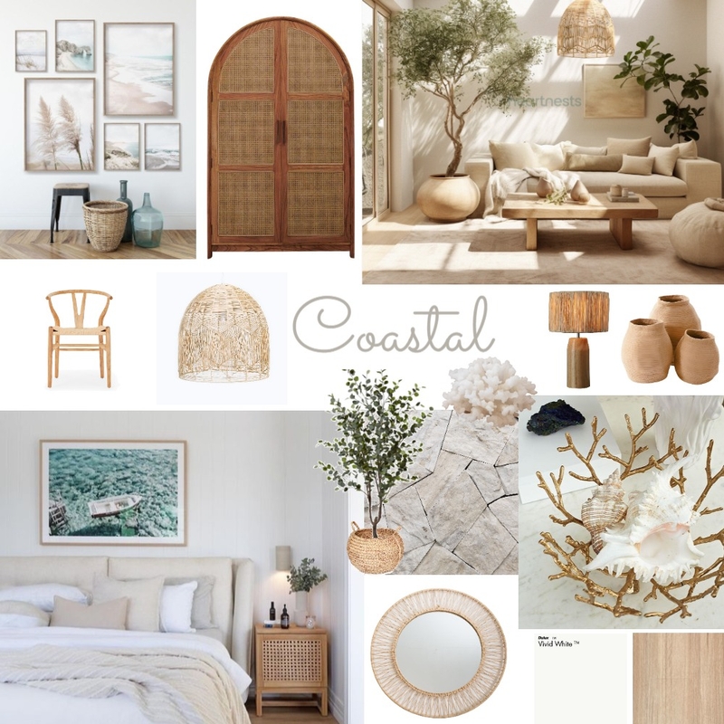 Coastal Mood Board by Adrienn Szakolczai on Style Sourcebook