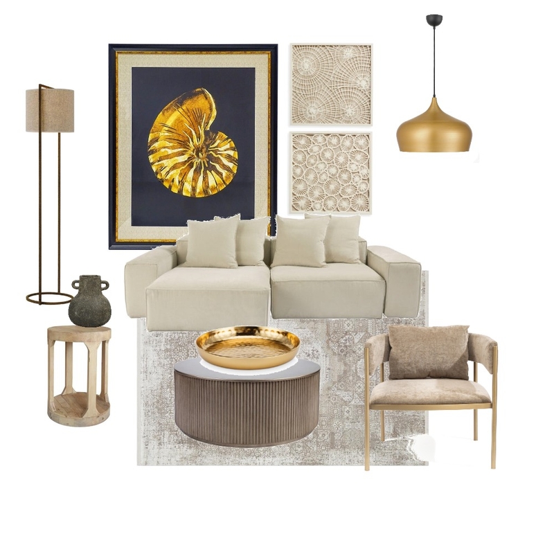 Contemporary Living Room Space Mood Board by Ethereal Space & Interiors on Style Sourcebook