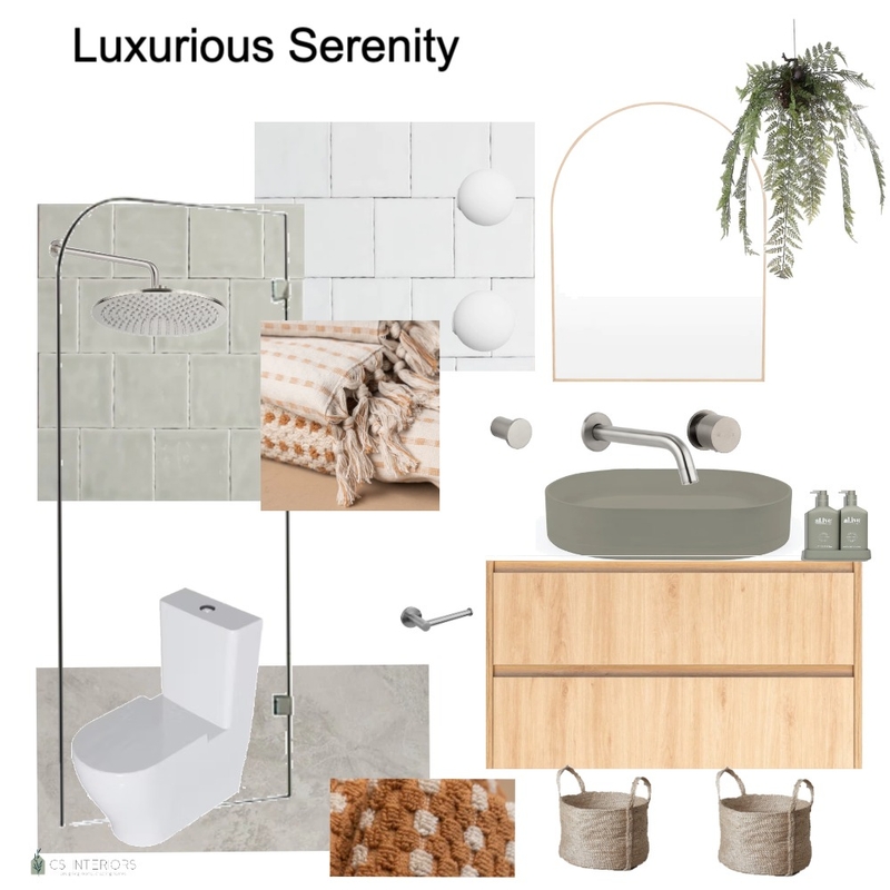 Melanie and Tas Bathroom Mood Board by CSInteriors on Style Sourcebook