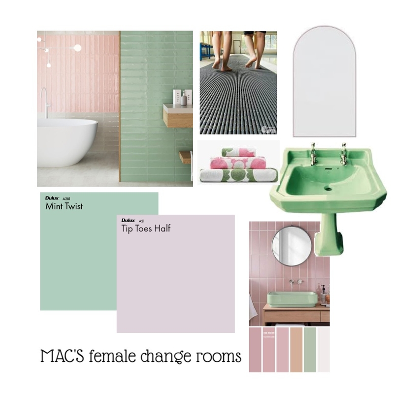 MAC's female change rooms Mood Board by KarenMcMillan on Style Sourcebook