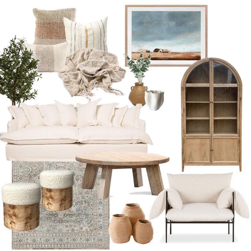 Refined Rustic Mood Board by Manea Interior Design & Styling on Style Sourcebook