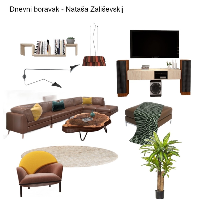 Nataša Žalisevskij - dnevna soba mood board - prva korekcija Mood Board by Fragola on Style Sourcebook