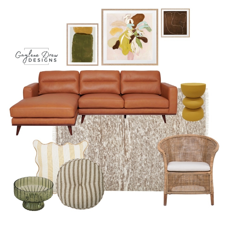 Australian Landscape Living Room Mood Board by Gaylene Drew Designs on Style Sourcebook