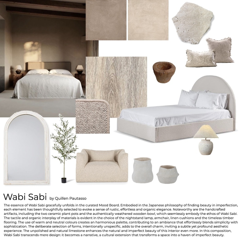 Wabi Sabi Mood Board by quillen on Style Sourcebook