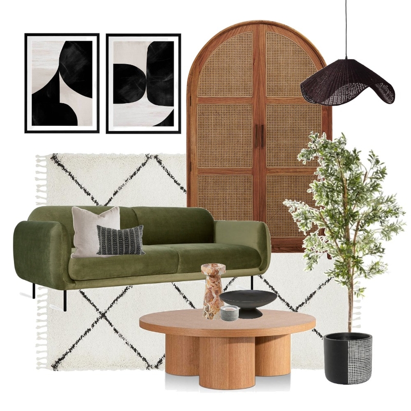 Earthy Living Mood Board by amybeezy21@gmail.com on Style Sourcebook