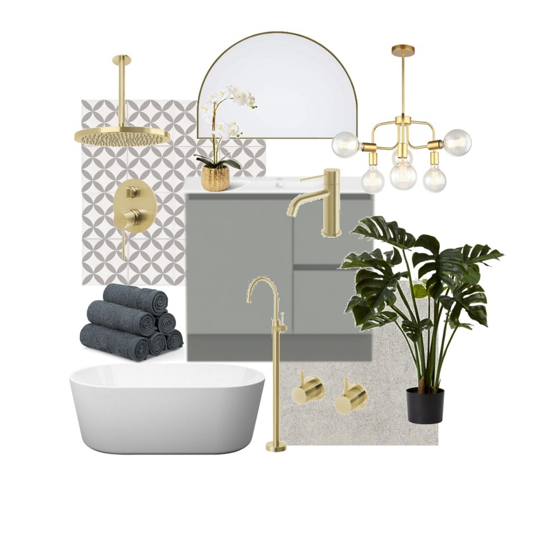 Grey Raymor Vanity Look Mood Board by Tradelink on Style Sourcebook