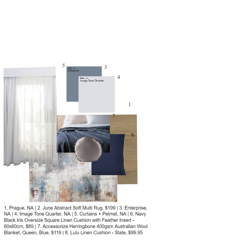 brief 3 materials board Mood Board by Taryns interiors on Style Sourcebook