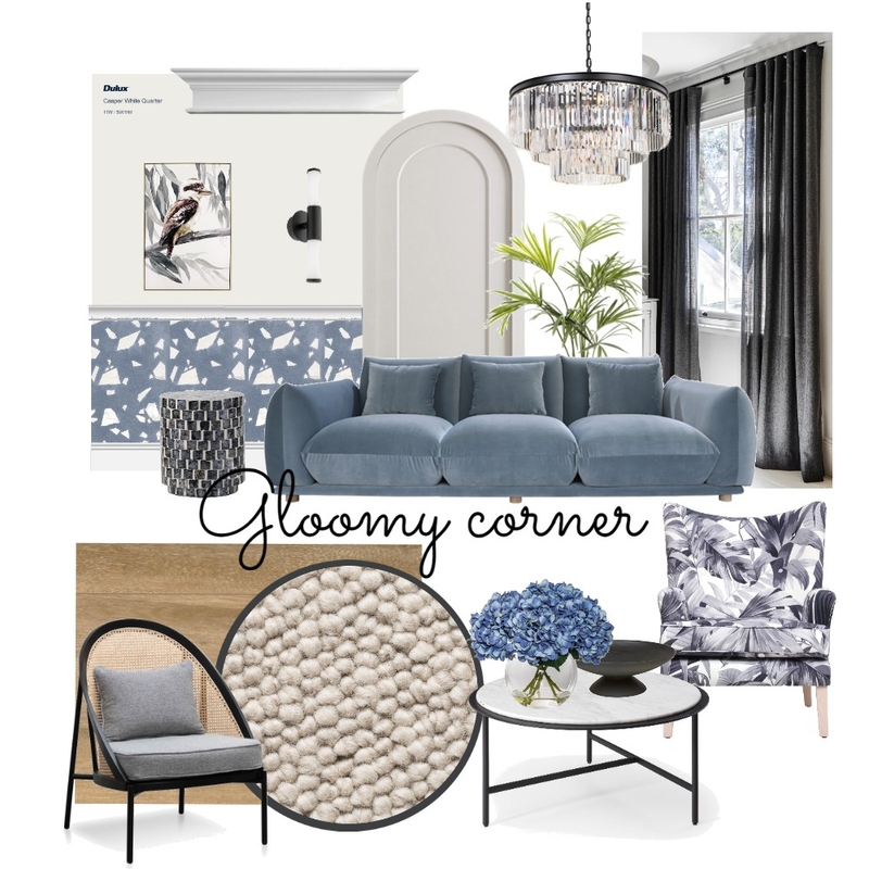 Gloomy corner Mood Board by MiraKab on Style Sourcebook