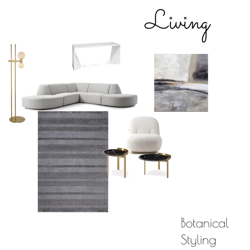 living room Mood Board by Botanical Styling & Design on Style Sourcebook