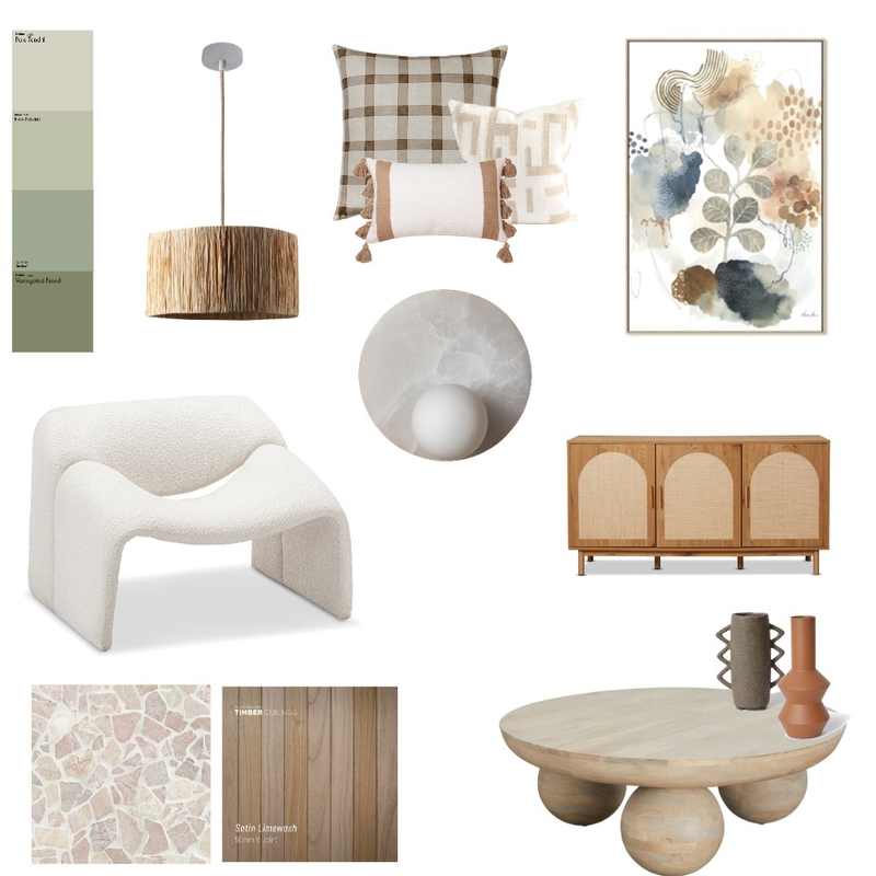 Organic Mood Board by Morrissey Home Styling on Style Sourcebook