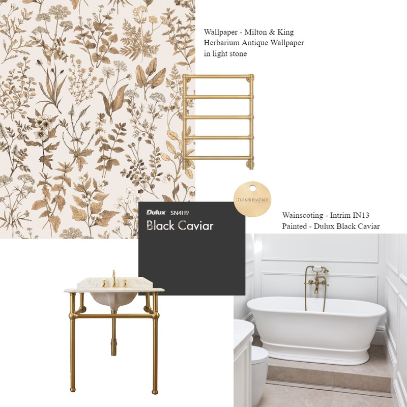 Classic Bathroom Mood Board by KMR on Style Sourcebook