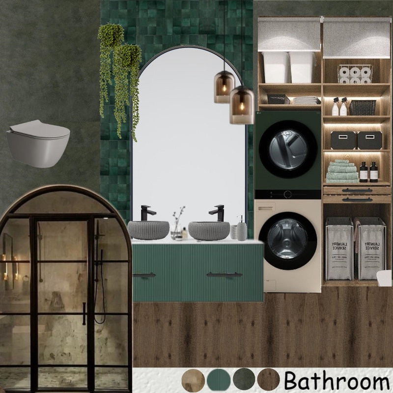 Βathroom Mood Board by Mike Skr on Style Sourcebook