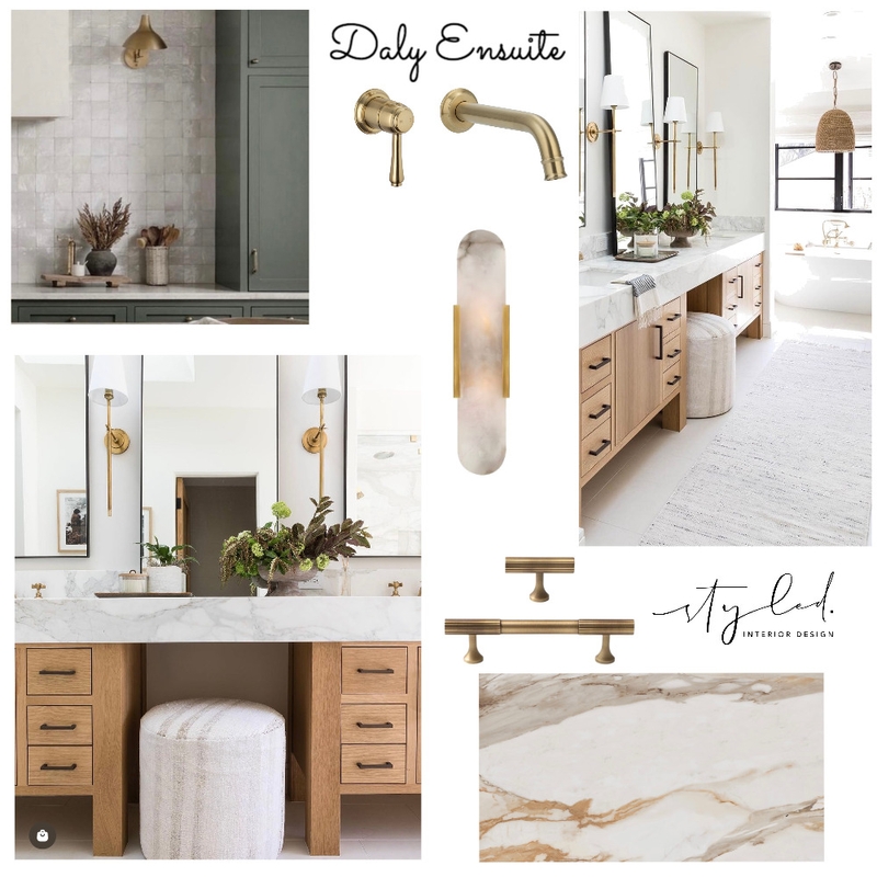 Daly Ensuite Mood Board by Styled Interior Design on Style Sourcebook