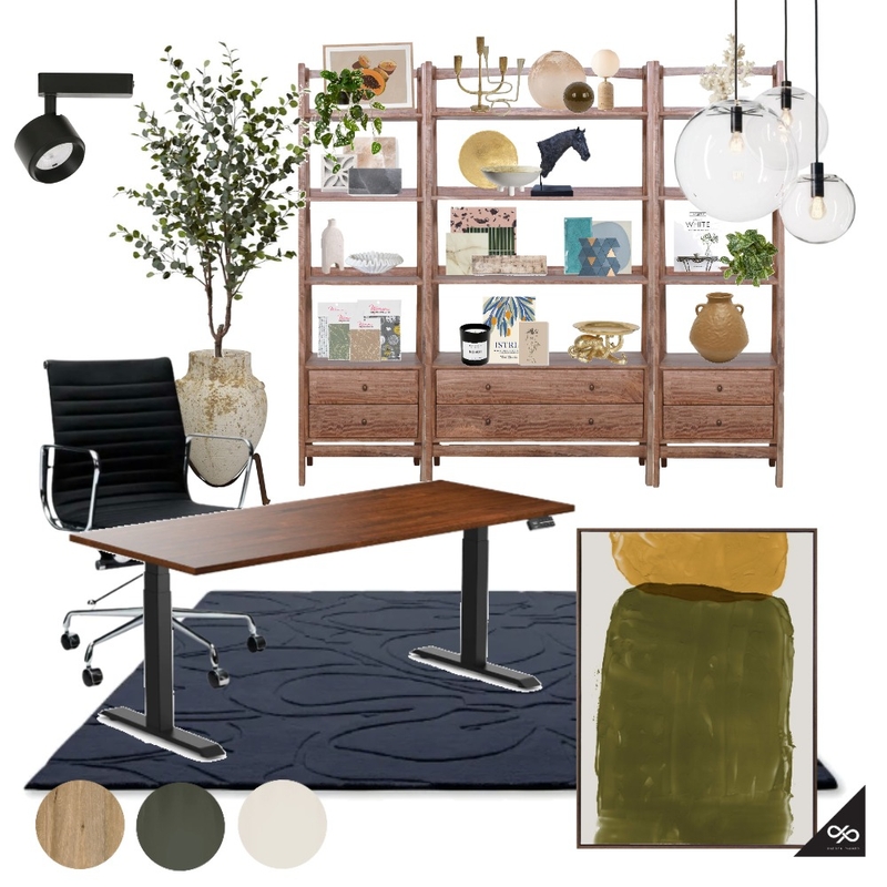 Office Space Mood Board by miszlele on Style Sourcebook