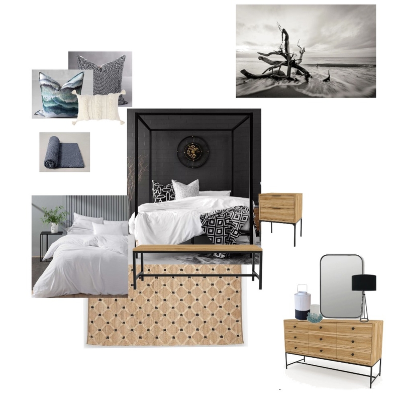 Black & White Room Cassie Mood Board by streakcandice on Style Sourcebook