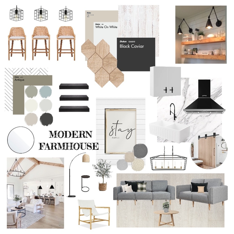 Modern Farmhouse FINAL Mood Board by AlexaWhitehurst on Style Sourcebook