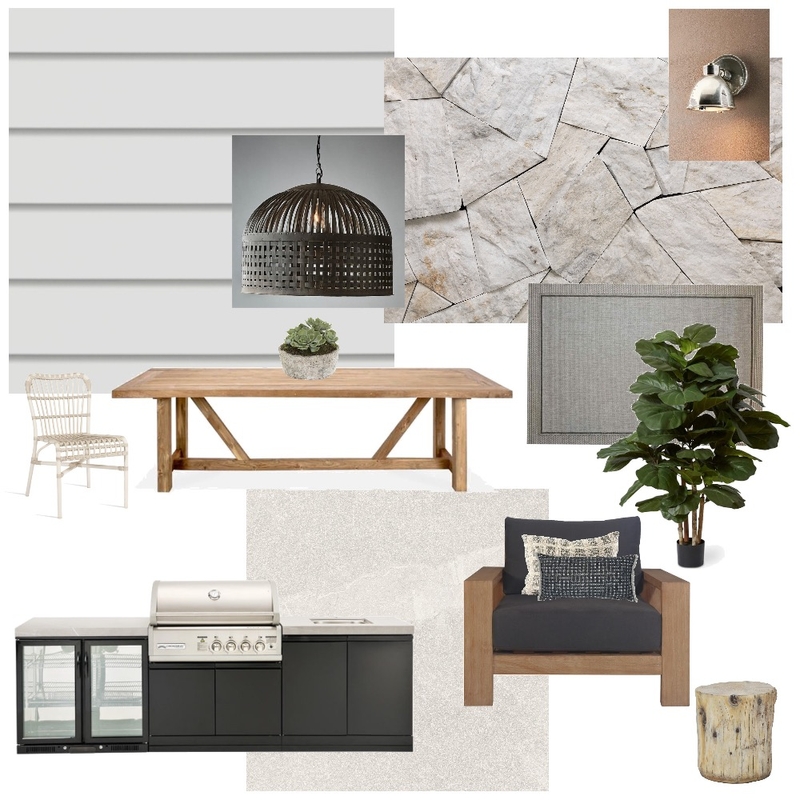 Drew & Leah outdoor digital sample board Mood Board by Jennifer Kapur on Style Sourcebook