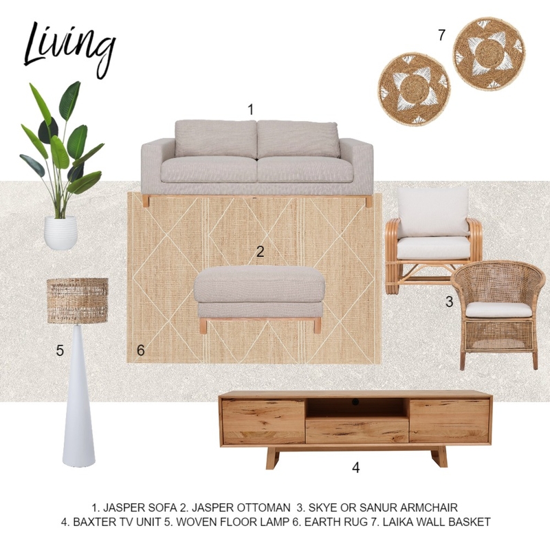 Living 3 - Ann Alexander by Isa Mood Board by Oz Design on Style Sourcebook