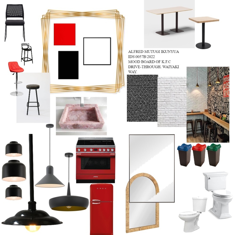 KFC moodboard Mood Board by IKAL on Style Sourcebook