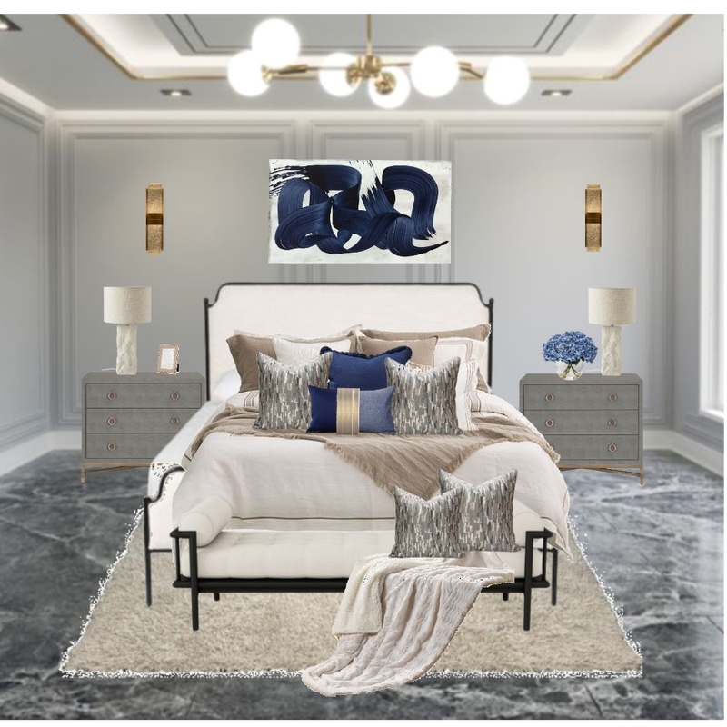 chambre Hampton style Mood Board by mimi on Style Sourcebook