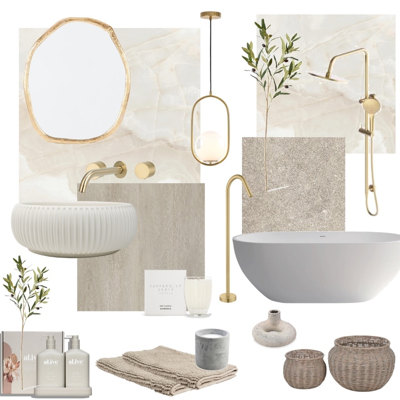 BATHROOM Mood Board by la.arch on Style Sourcebook