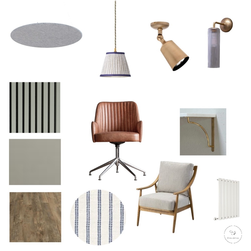 Horizon Nest Office Mood Board by Chestnut Interior Design on Style Sourcebook