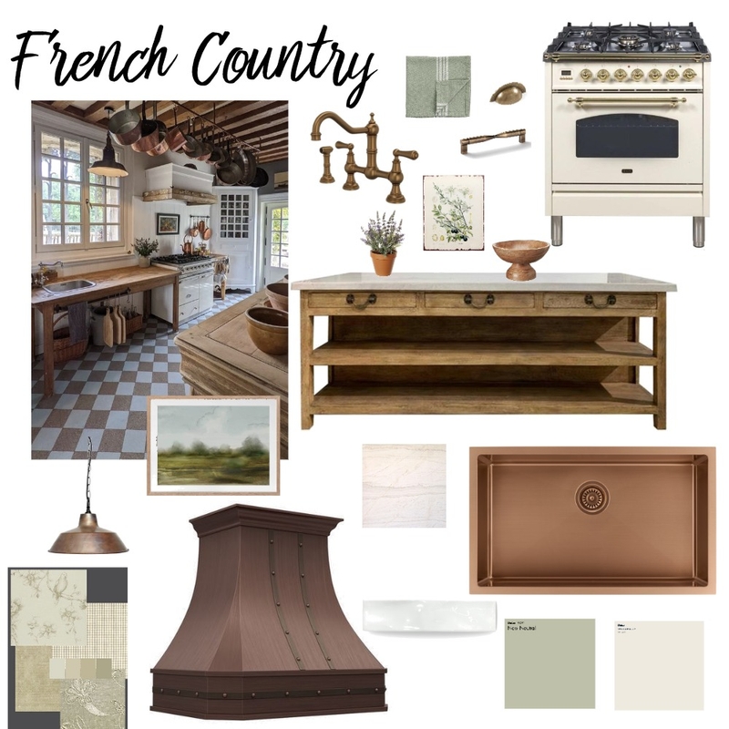 French Country Mood Board by lorilenhard0@gmail.com on Style Sourcebook