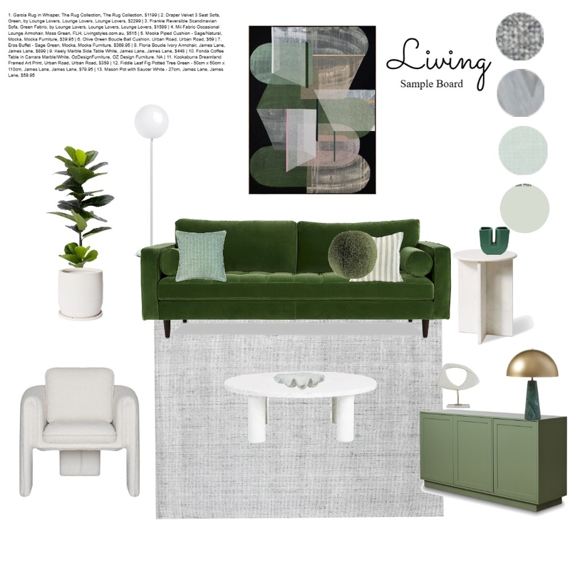 living sample v5 Mood Board by Efi Papasavva on Style Sourcebook