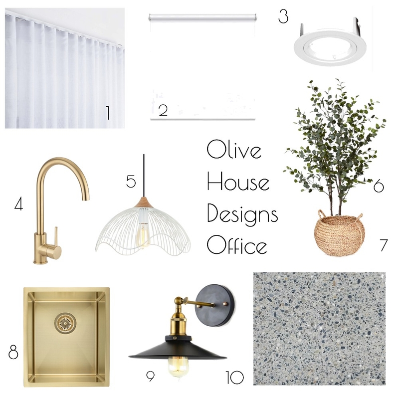 Olive House Designs Office Mood Board by Olive House Designs on Style Sourcebook