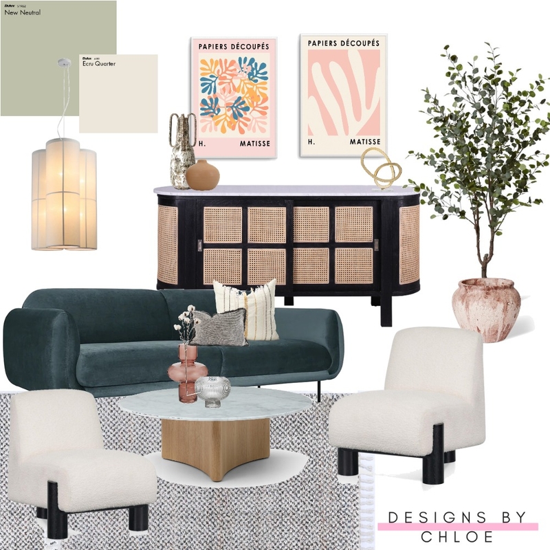 Modern living Mood Board by Designs by Chloe on Style Sourcebook