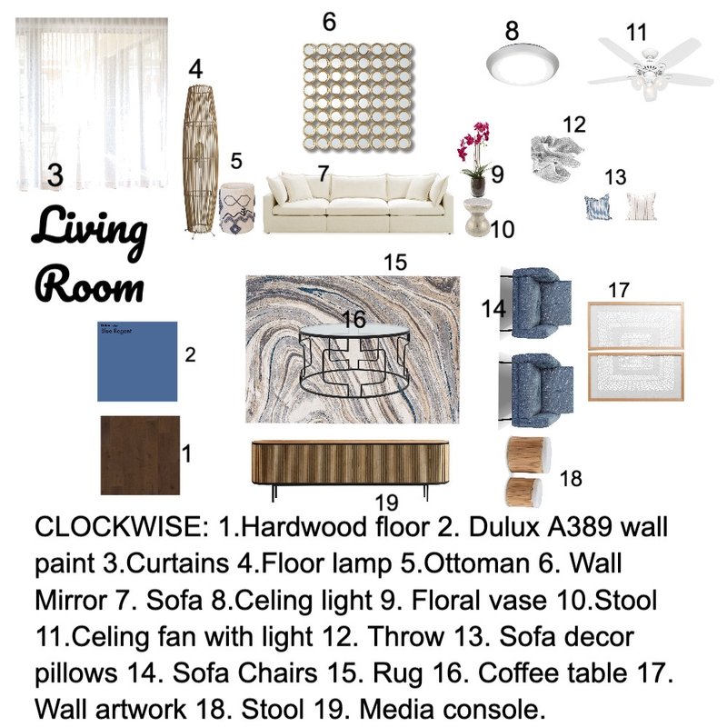 Living room mood board Mood Board by sandhyat23 on Style Sourcebook