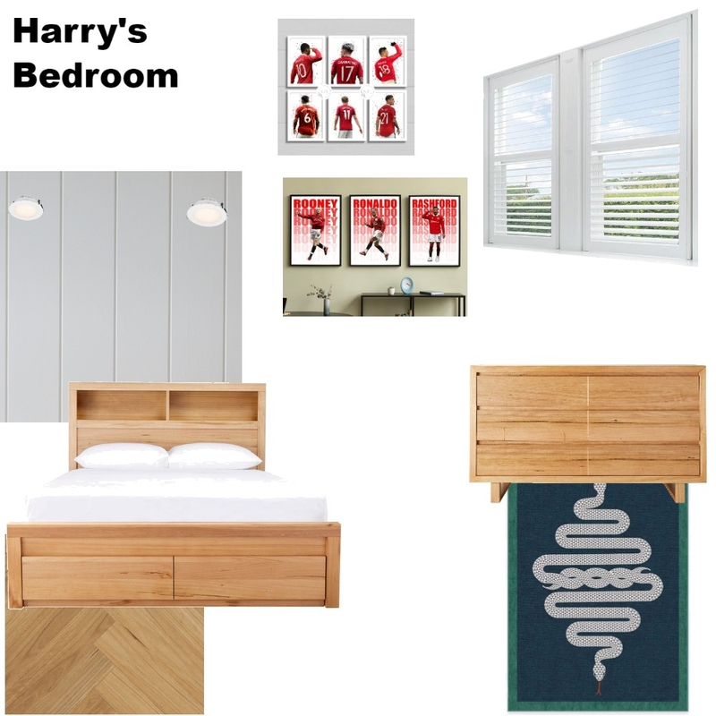 Harry's Bedroom Mood Board by felicitywilliams on Style Sourcebook