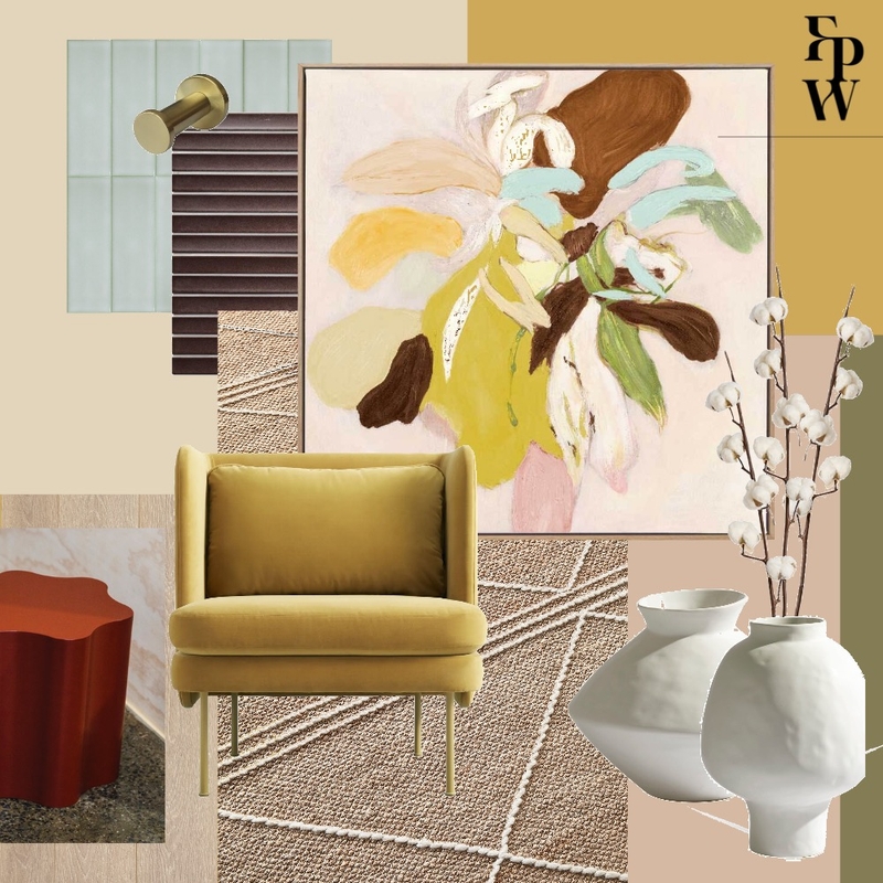 Golden Banksia Mood Board by Fern Peters-Wilson - Interior Design & Styling on Style Sourcebook