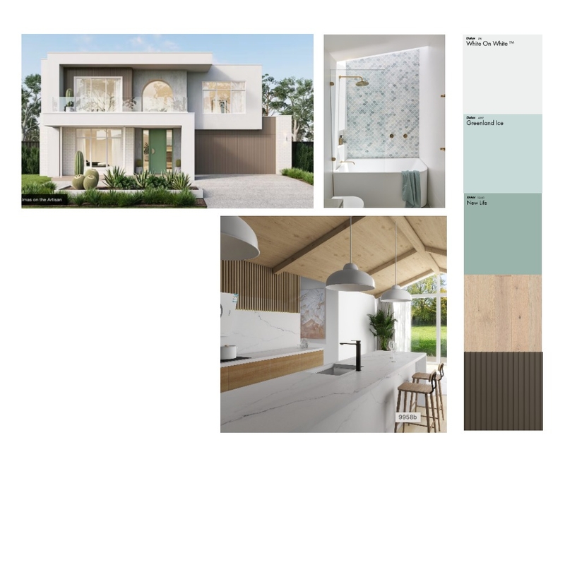 SGMC - Green Mood Board by Quinnli on Style Sourcebook