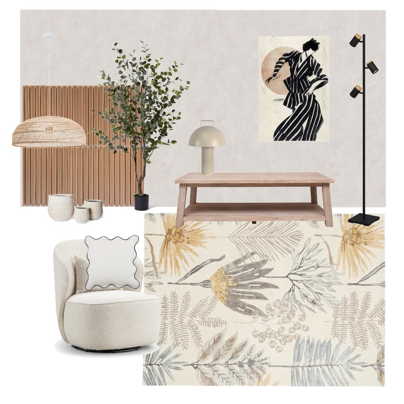 Harlequin Yasuni Ochre Mood Board by Unitex Rugs on Style Sourcebook