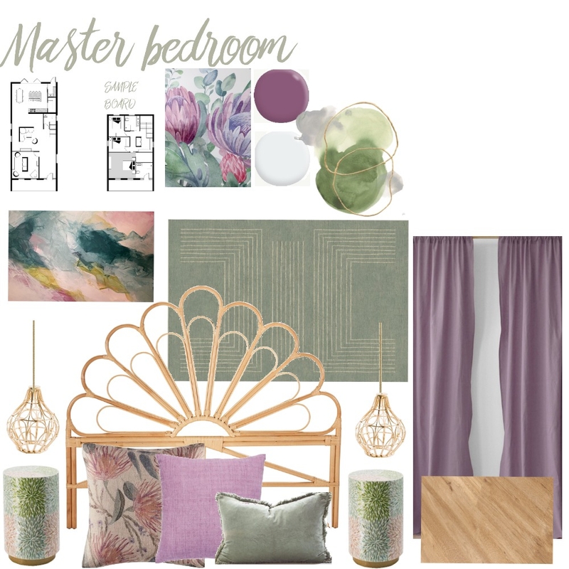 Master Bedroom Sample Board_7_ Mood Board by manu' on Style Sourcebook