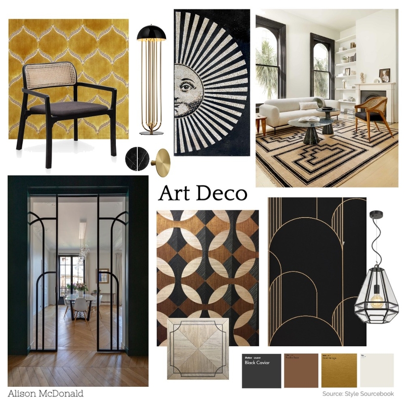 Art Deco Mood Board by Alimac5470 on Style Sourcebook