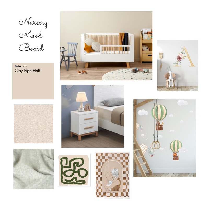 Nursery Mood Board Mood Board by Oksana Gallant on Style Sourcebook