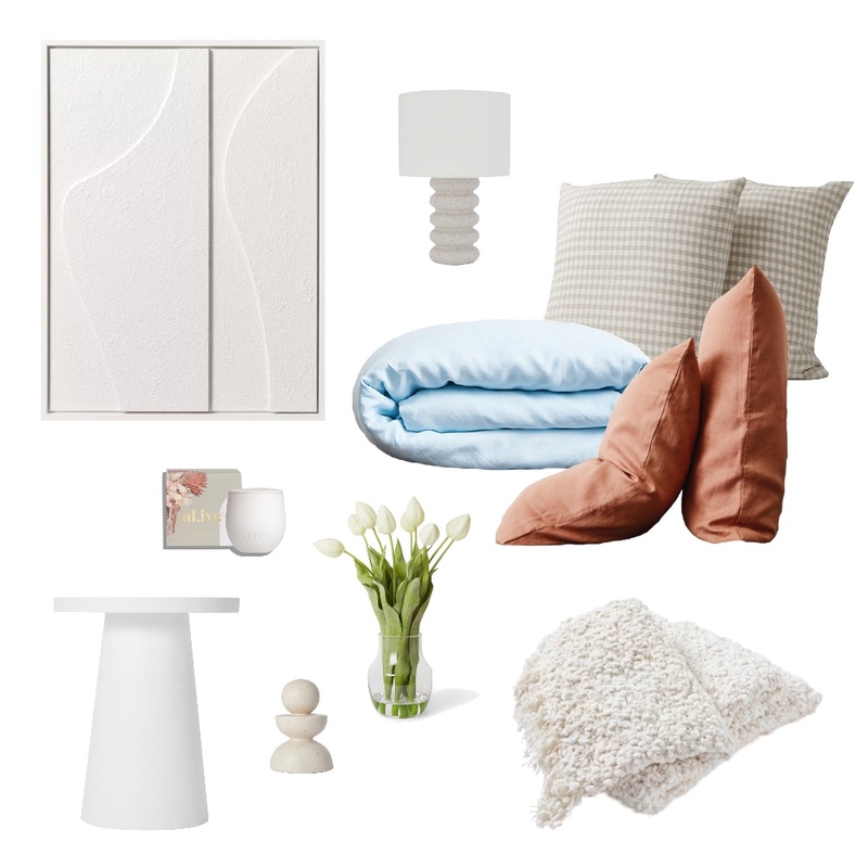 Guest Bedroom Mood Board by White Soul Studio on Style Sourcebook