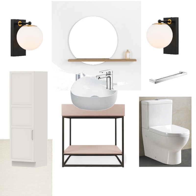 Love Shack Guest Bath Mood Board by Home Small Home by Kristiana Spaulding on Style Sourcebook