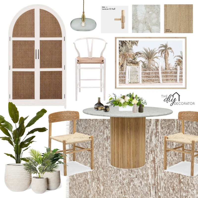 Natural dining Mood Board by Thediydecorator on Style Sourcebook