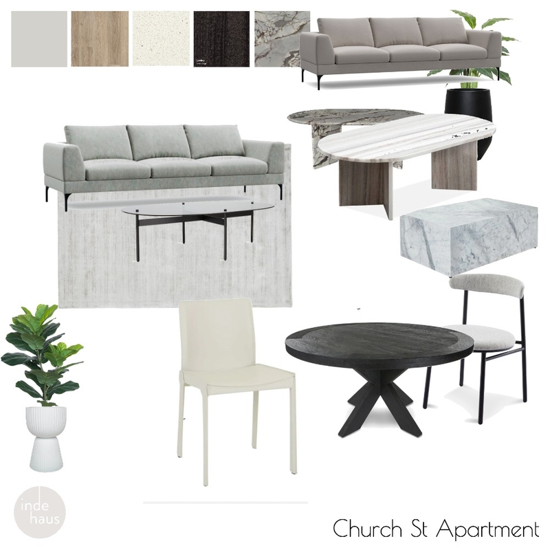 Church St Apartment Mood Board by indi haus on Style Sourcebook