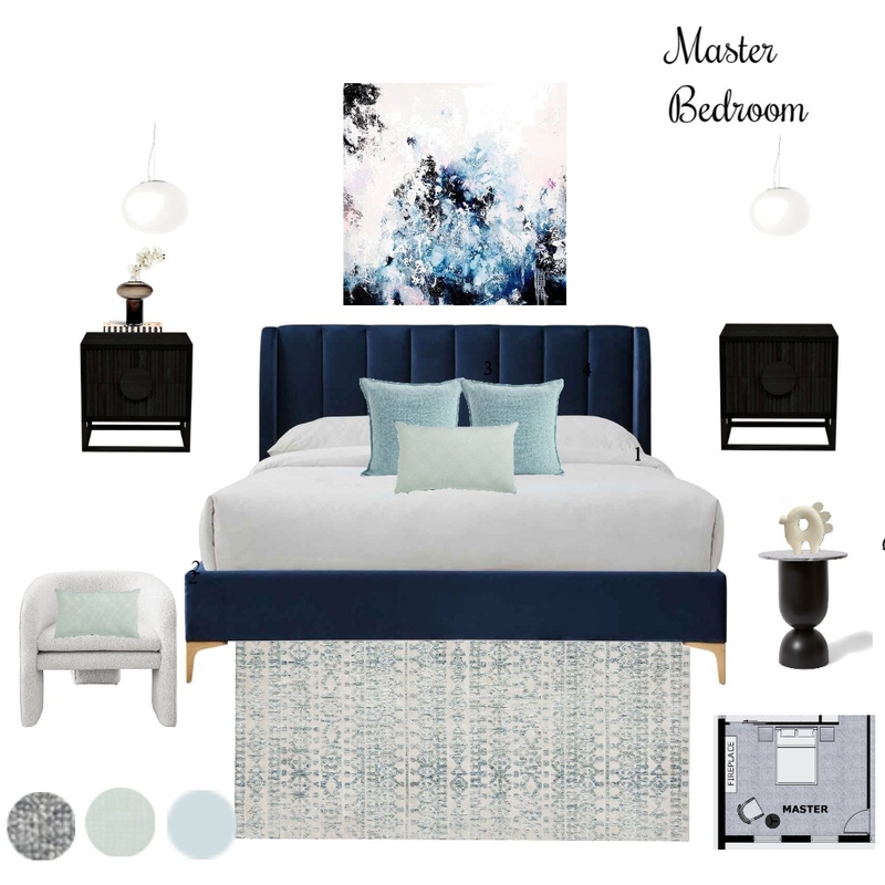 Bedroom v8 Mood Board by Efi Papasavva on Style Sourcebook