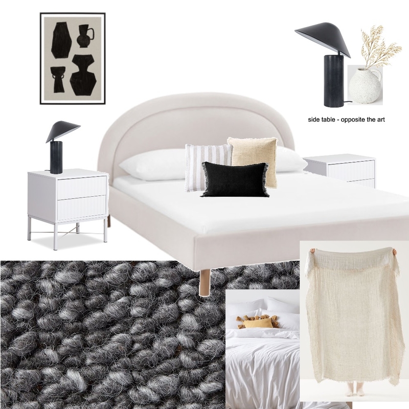 Bedroom 2 - final Mood Board by Meraki Interiors on Style Sourcebook