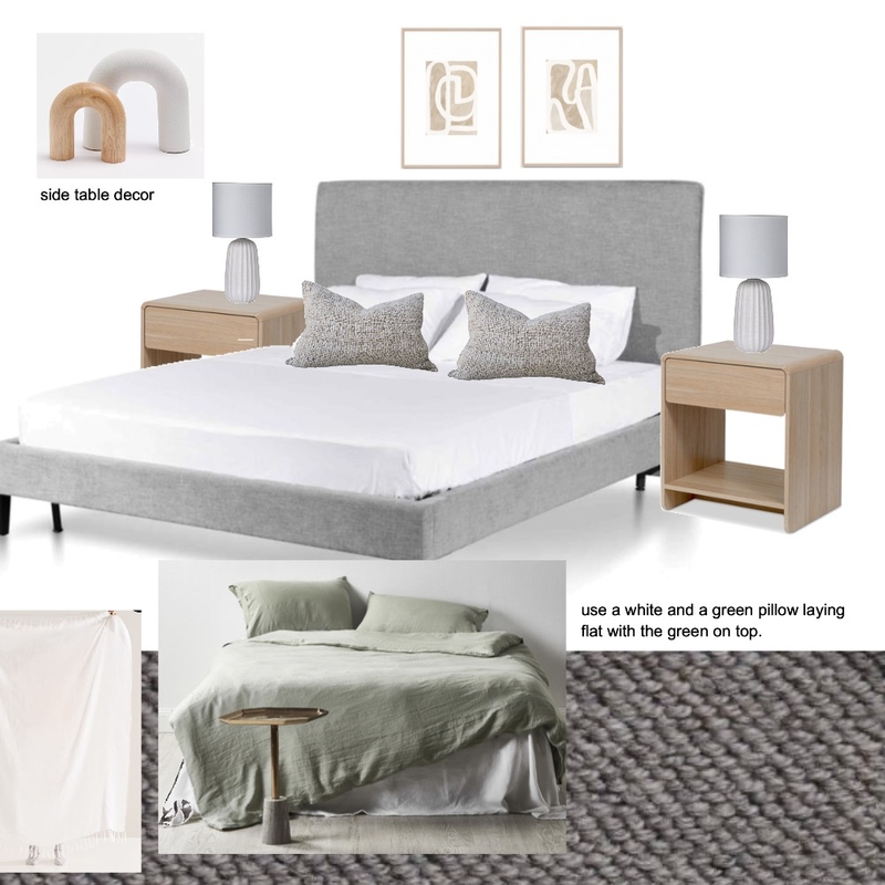 Bedroom 3 - Final Mood Board by Meraki Interiors on Style Sourcebook